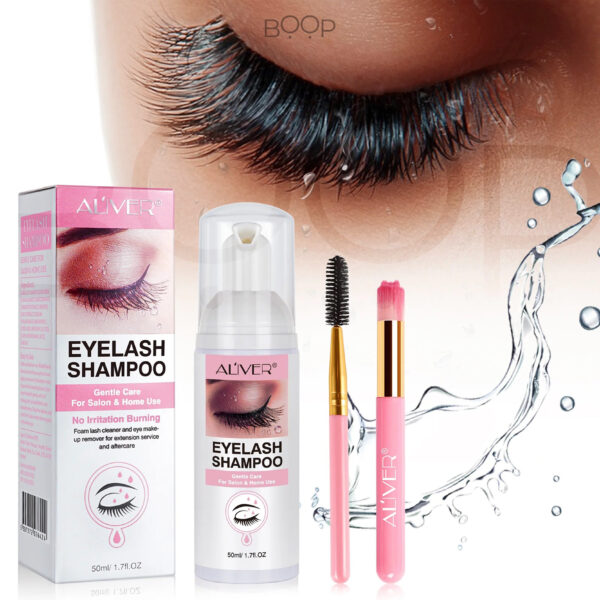 Aliver Shampoo Para Extension De Pestañas - Imagen 2