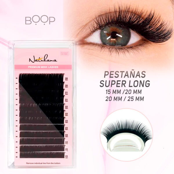 Extensiones de pestañas Super Long pelo a pelo