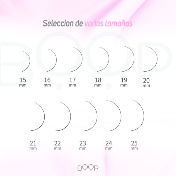 Extensiones de pestañas Super Long pelo a pelo - Imagen 3