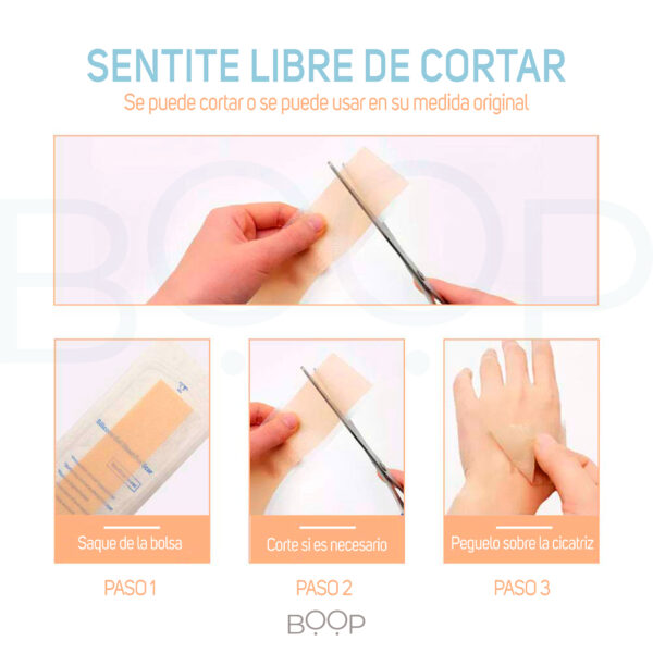 Parche Cinta De Silicona Para Cicatrices Cesarea ALIVER - Imagen 3