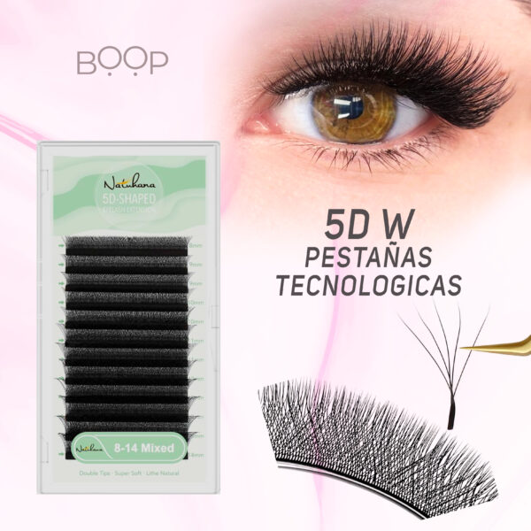 Extensiones de pestañas 5D W Tecnológicas