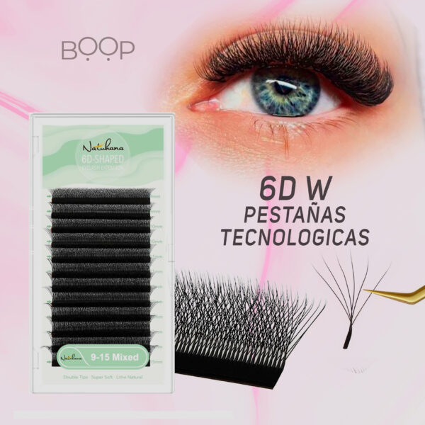 Extensiones de pestañas 6D Tecnológicas