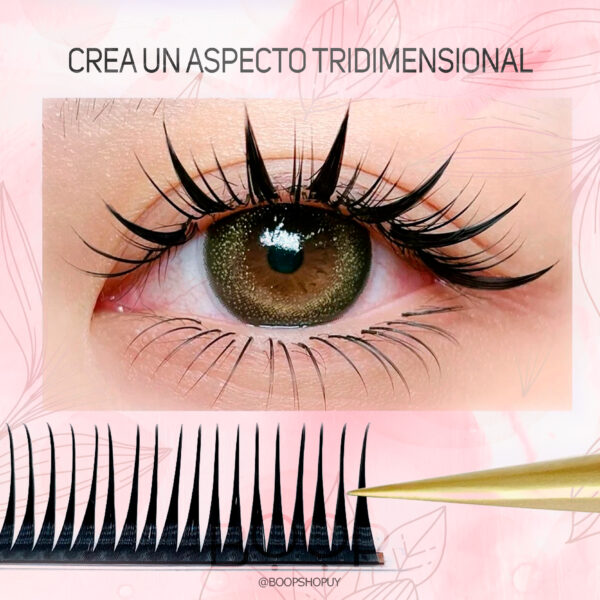 Extensiones de pestañas Wet Efecto Mojado - Imagen 4