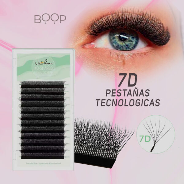 Extensiones de pestañas 7D  Tecnológicas