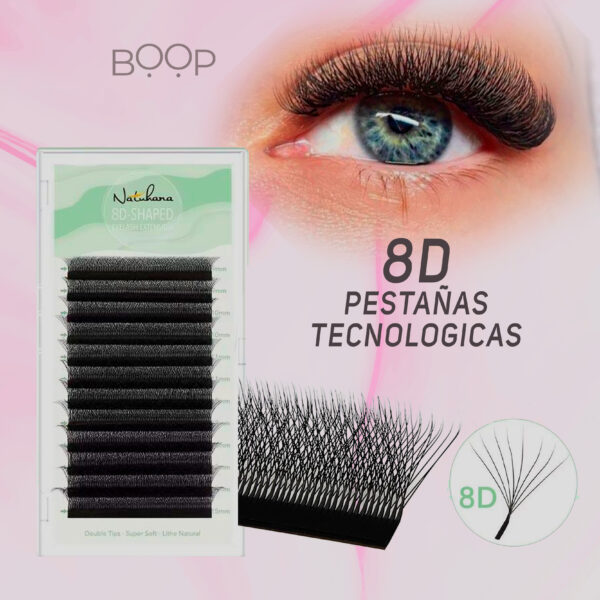 Extensiones de pestañas 8D  Tecnológicas