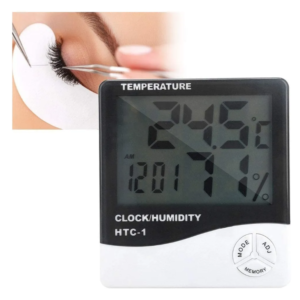 HIGROMETRO Humedad Temperatura Reloj Termometro