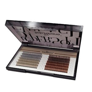 Pestañas Sakurahana Premium Mink – Colección Dual Tone (Gris & Marrón)