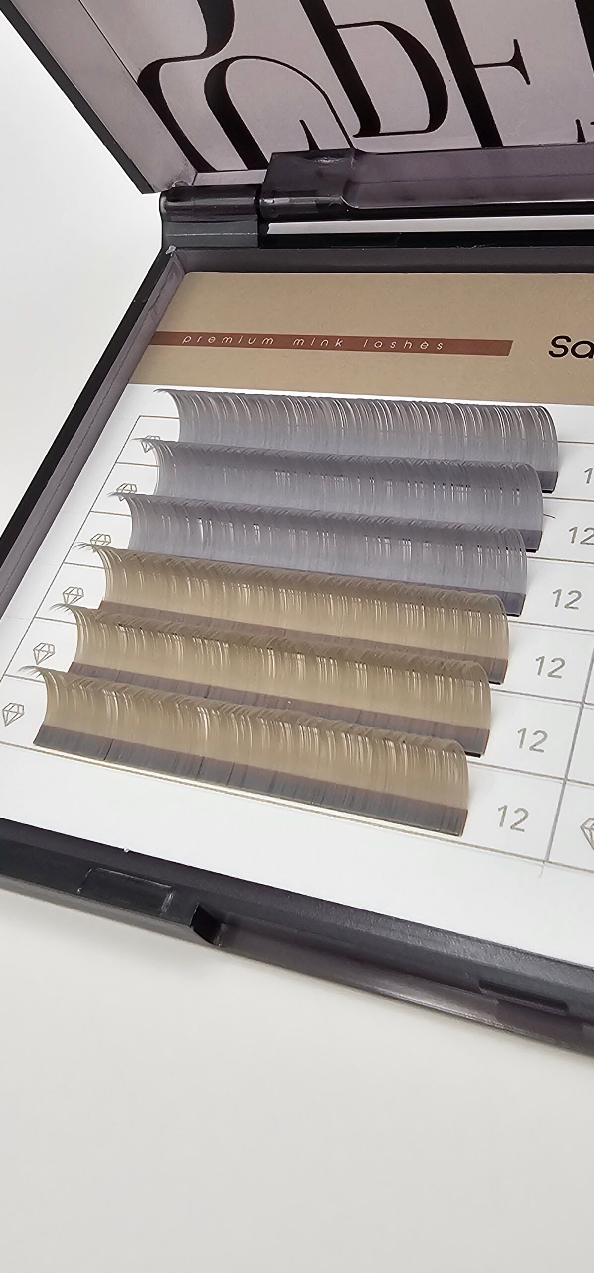 Pestañas Sakurahana Premium Mink – Colección Dual Tone (Gris & Marrón) - Imagen 5