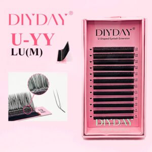 Pestañas U-YY – Curvatura LU (M) | Efecto Lifting & Foxy Extremo - DIYDAY®